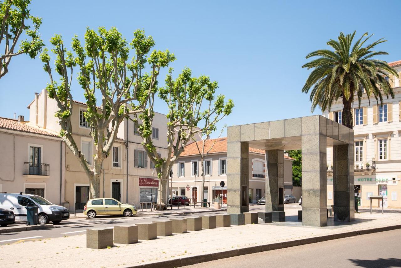 Domus Titus Spacieux T2 Proche De La Gare Nîmes Dış mekan fotoğraf