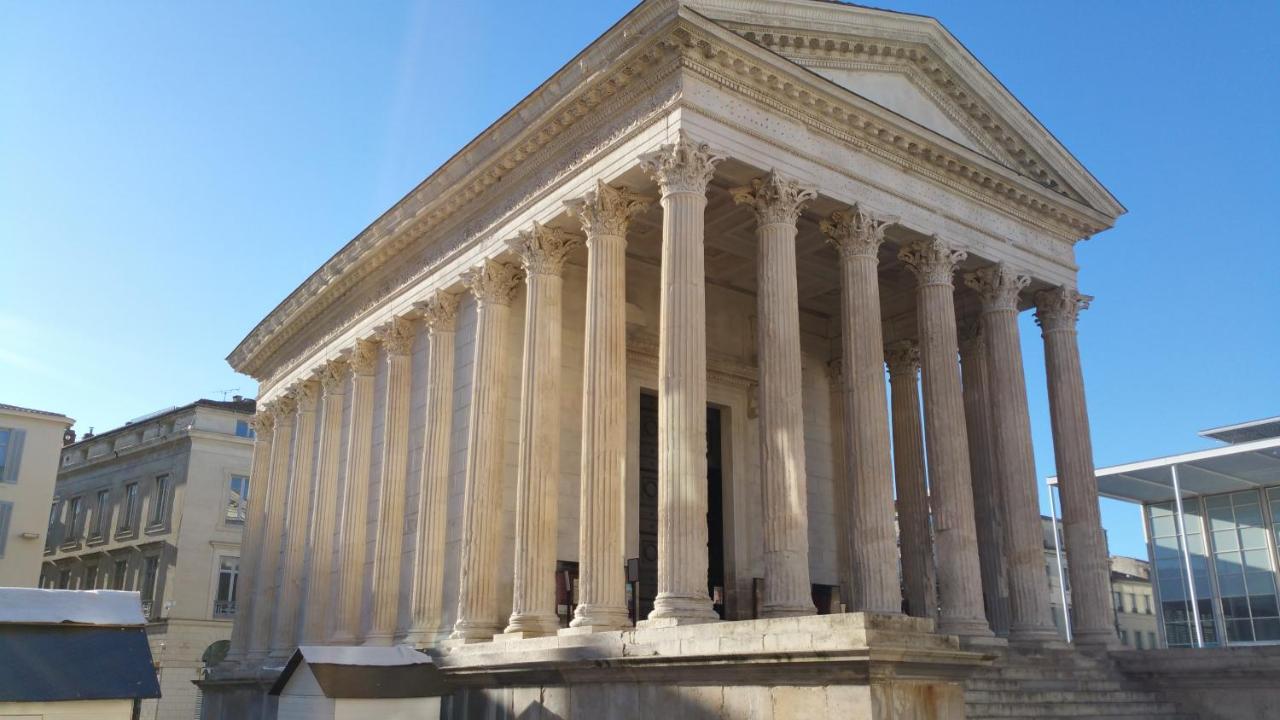 Domus Titus Spacieux T2 Proche De La Gare Nîmes Dış mekan fotoğraf